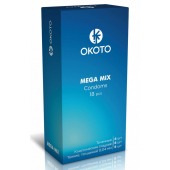 Презервативы OKOTO Mega Mix - 18 шт. - Sitabella - купить с доставкой в Керчи