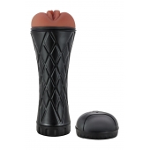 Коричневый мастурбатор-вагина Marly - Dream Toys - в Керчи купить с доставкой