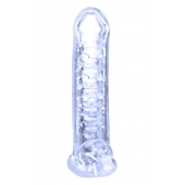 Прозрачная насадка-удлинитель Stretchy Touch - 18 см. - NMC - в Керчи купить с доставкой