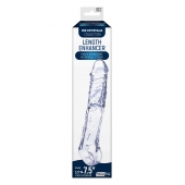 Прозрачная насадка-удлинитель Length Enhancer с подхватом - 22,3 см. - NMC - в Керчи купить с доставкой