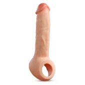 Телесная насадка-удлинитель Thrive 8.75 Inch Realistic Penis Extender Sleeve - 22,2 см. - Blush Novelties - в Керчи купить с доставкой