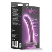 Фиолетовая насадка с гладкой поверхностью Surrender 4.75 Inch Beginner Pegging Dildo - 12 см. - Blush Novelties - купить с доставкой в Керчи