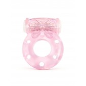 Розовое эрекционное виброкольцо с бабочкой - 1137 - в Керчи купить с доставкой