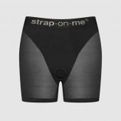 Трусики-шорты для фиксации насадок Strap-on-me Harness Lingerie Halo - size XS - Strap-on-me - купить с доставкой в Керчи