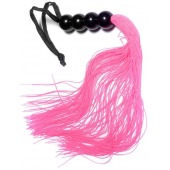 Розовая силиконовая плеть - 35,5 см. - Boys of Toys - купить с доставкой в Керчи