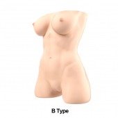 Телесный мастурбатор-торс Jessica B - Naked Factory - в Керчи купить с доставкой