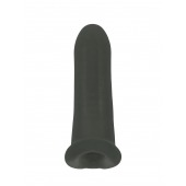 Черный фаллоудлинитель Striker - 13,5 см. - Lola Games - в Керчи купить с доставкой