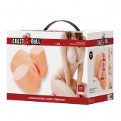 Телесный мастурбатор Liora с 2 любовными тоннелями - Baile - в Керчи купить с доставкой