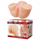 Телесный мастурбатор Olivia с 2 любовными отверстиями - Baile - в Керчи купить с доставкой