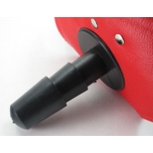 Красные трусики со штырьком для насадки - БДСМ Арсенал - купить с доставкой в Керчи