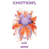 Сиреневое эрекционное виброколечко Emotions Minnie - Lola Games - в Керчи купить с доставкой