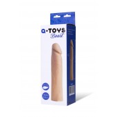 Реалистичная насадка с ярко выраженной головкой - 16,5 см. - A-toys - в Керчи купить с доставкой