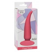 Розовая анальная пробка P-spot Teazer Pink - 12,2 см. - Lola Games - в Керчи купить с доставкой