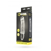 Прозрачная насадка с петлёй для фиксации - 14 см. - ToyFa - в Керчи купить с доставкой