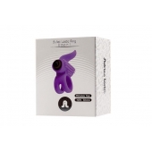 Эрекционное кольцо с подхватом мошонки и стимуляцией клитора Bullet Lastic Ring - Adrien Lastic - в Керчи купить с доставкой