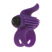 Эрекционное кольцо с подхватом мошонки и стимуляцией клитора Bullet Lastic Ring - Adrien Lastic - в Керчи купить с доставкой