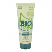 Массажный гель-лубрикант Bio 2-in-1 - 200 мл. - HOT - купить с доставкой в Керчи
