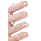 Набор из 4 насадок на член Pleasured Penis Enhancement Sleeve 4 Pack - XR Brands - в Керчи купить с доставкой