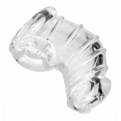 Насадка для ограничения эрекции Detained Soft Body Chastity Cage - XR Brands - купить с доставкой в Керчи