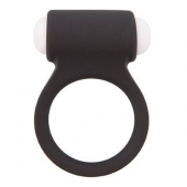 Чёрное эрекционное виброкольцо LIT-UP SILICONE STIMU RING 3 BLACK - Dream Toys - в Керчи купить с доставкой