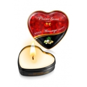 Массажная свеча с ароматом экзотических фруктов Bougie Massage Candle - 35 мл. - Plaisir Secret - купить с доставкой в Керчи