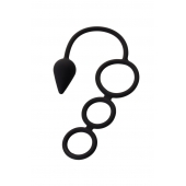 Тройное эрекционное кольцо с анальным хвостом Drop S-size - Erotist Adult Toys - в Керчи купить с доставкой