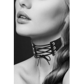 Оригинальный ошейник-чокер со шнуровкой - Bijoux Pour Toi - купить с доставкой в Керчи