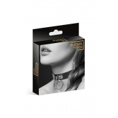 Узенький ошейник из полиуретана с кольцом - Bijoux Pour Toi - купить с доставкой в Керчи