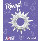 Прозрачное эрекционное кольцо Rings Cristal - Lola Games - в Керчи купить с доставкой