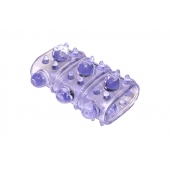 Фиолетовая насадка на пенис Rings Armour - Lola Games - в Керчи купить с доставкой