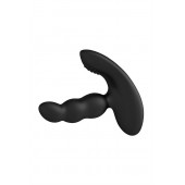 Черный силиконовый стимулятор простаты Levett Nitoc с пультом ДУ - Levett - в Керчи купить с доставкой