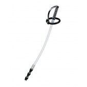 Силиконовый уретральный плаг со сменными фиксирующими кольцами Metal - ToyFa - купить с доставкой в Керчи