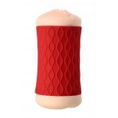 Двухсторонний мастурбатор JOS  NADIN в красном цилиндре - JOS - в Керчи купить с доставкой