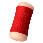 Двухсторонний мастурбатор JOS  NADIN в красном цилиндре - JOS - в Керчи купить с доставкой