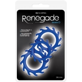 Набор из 3 синих эрекционных колец Renegade Gears - NS Novelties - в Керчи купить с доставкой