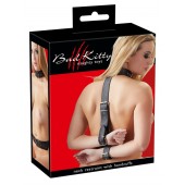 Фиксация на шею и запястья Bad Kitty Neck and Hand Restraints - Orion - купить с доставкой в Керчи