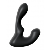 Черный анальный вибростимулятор P-Spot Milker - 14 см. - Pipedream - в Керчи купить с доставкой