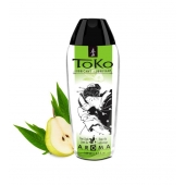 Интимный гель TOKO Pear   Exotic Green Tea с ароматом груши и зеленого чая - 165 мл. - Shunga - купить с доставкой в Керчи