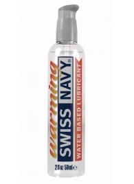 Разогревающий лубрикант на водной основе Swiss Navy Warming Lube - 59 мл. - Swiss navy - купить с доставкой в Керчи
