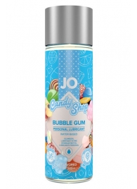 Смазка на водной основе Candy Shop Bubblegum с ароматом жвачки - 60 мл. - System JO - купить с доставкой в Керчи