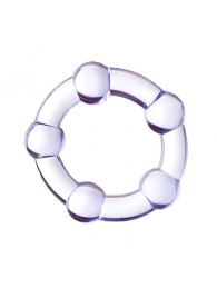 Фиолетовое эрекционное кольцо A-Toys - A-toys - в Керчи купить с доставкой