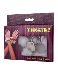 Наручники с белой меховой опушкой - ToyFa - купить с доставкой в Керчи