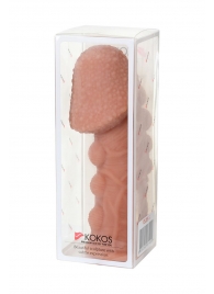 Насадка на фаллос с пузыриками, венками и ребристостью KOKOS Extreme Sleeve 09 - 12,7 см. - KOKOS - в Керчи купить с доставкой