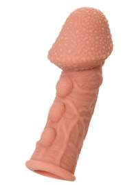 Насадка на фаллос с пузыриками, венками и ребристостью KOKOS Extreme Sleeve 09 - 12,7 см. - KOKOS - в Керчи купить с доставкой