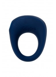 Синее эрекционное кольцо на пенис Satisfyer Ring 2 - Satisfyer - в Керчи купить с доставкой