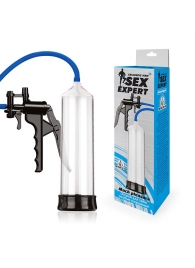 Прозрачная вакуумная помпа Sex Expert с насосом - Sex Expert - в Керчи купить с доставкой