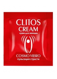 Пробник возбуждающего крема для женщин Clitos Cream - 1,5 гр. - Биоритм - купить с доставкой в Керчи