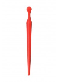 Красный силиконовый уретральный плаг - 10 см. - ToyFa - купить с доставкой в Керчи