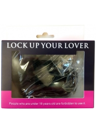 Черные меховые наручники Love с ключиками - Baile - купить с доставкой в Керчи