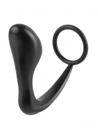 Эрекционное кольцо с анальной пробкой Ass-Gasm Cockring Plug - Pipedream - в Керчи купить с доставкой